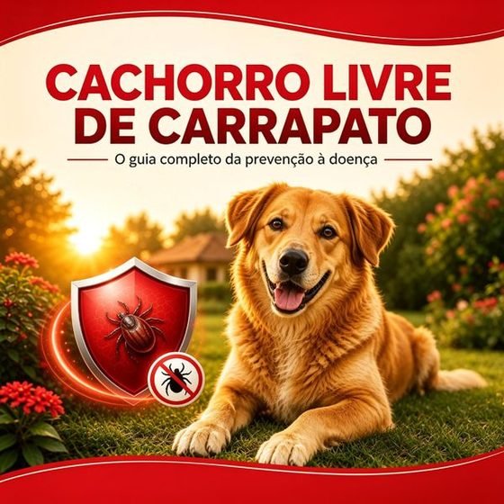 Ebook Cachorro Livre de Carrapato