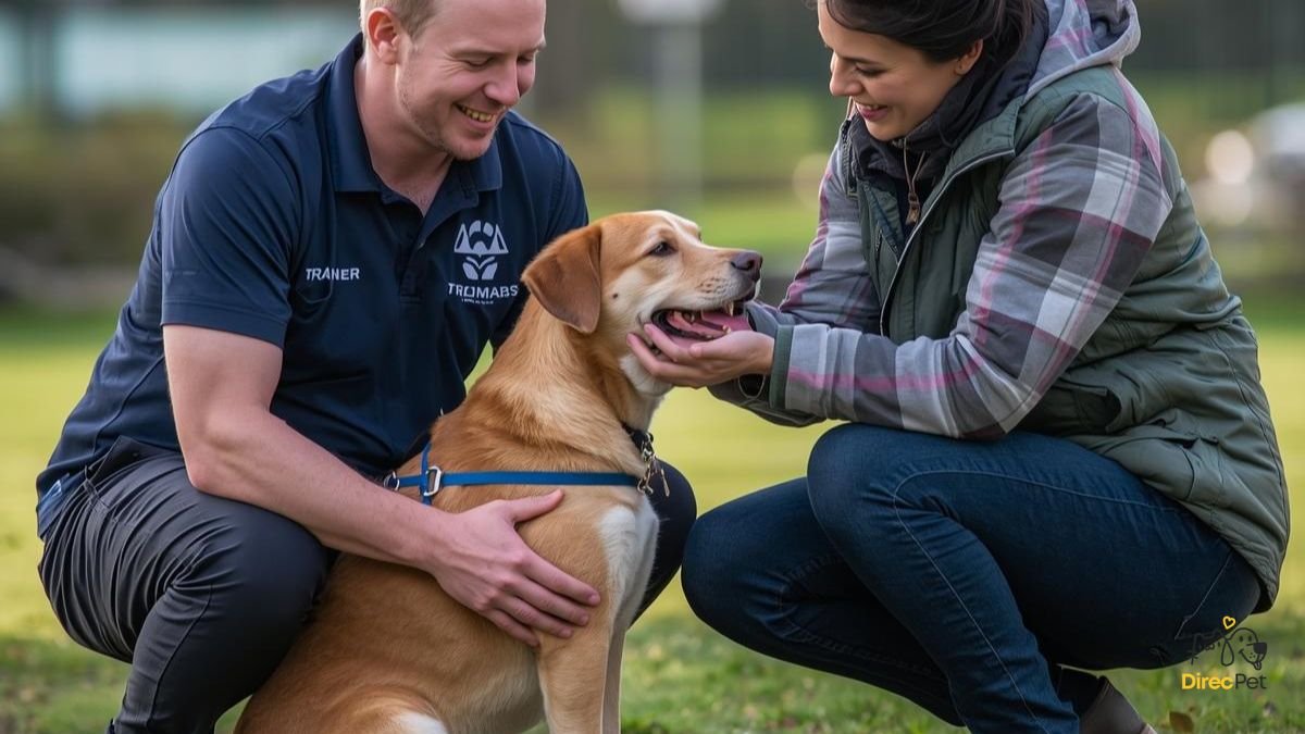 Adestrador-ajudando-tutor-e-cachorro-a-reconstruirem-vinculo Por que o cachorro morde o dono? Causas reais e como agir com segurança