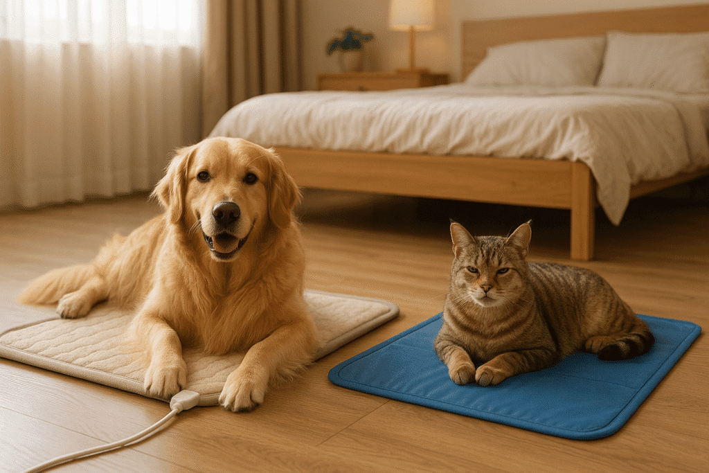 🐾 Tapete Térmico vs Refrescante: Qual é Melhor para o Conforto do seu Pet? | Direcionar Dicas 🐾 Tapete Térmico vs Refrescante: Qual é Melhor para o Conforto do seu Pet? | Dicas de bem-estar para pets – Direcionar Dicas