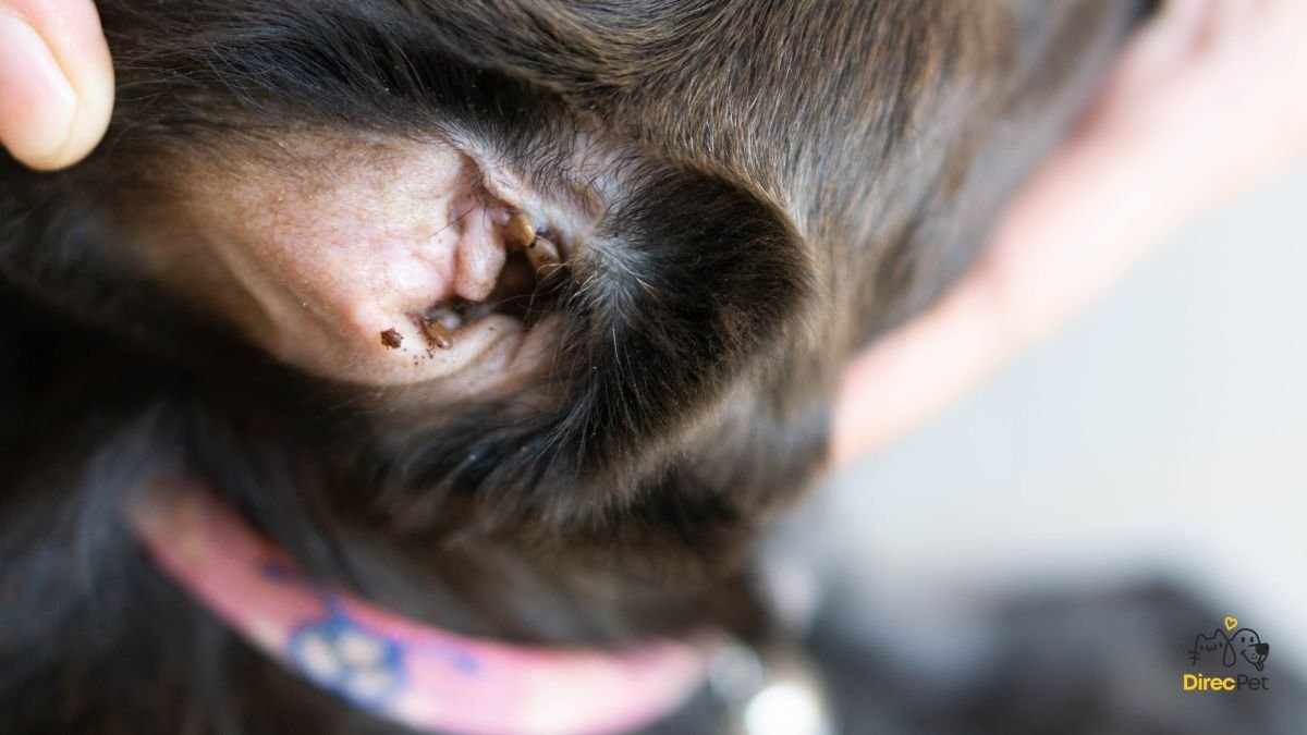 Detalhe-de-carrapato-aderido-a-pele-de-um-cachorro-mostrando-o-risco-de-infeccao Doença do carrapato: sintomas, tratamento e prevenção — guia completo para tutores