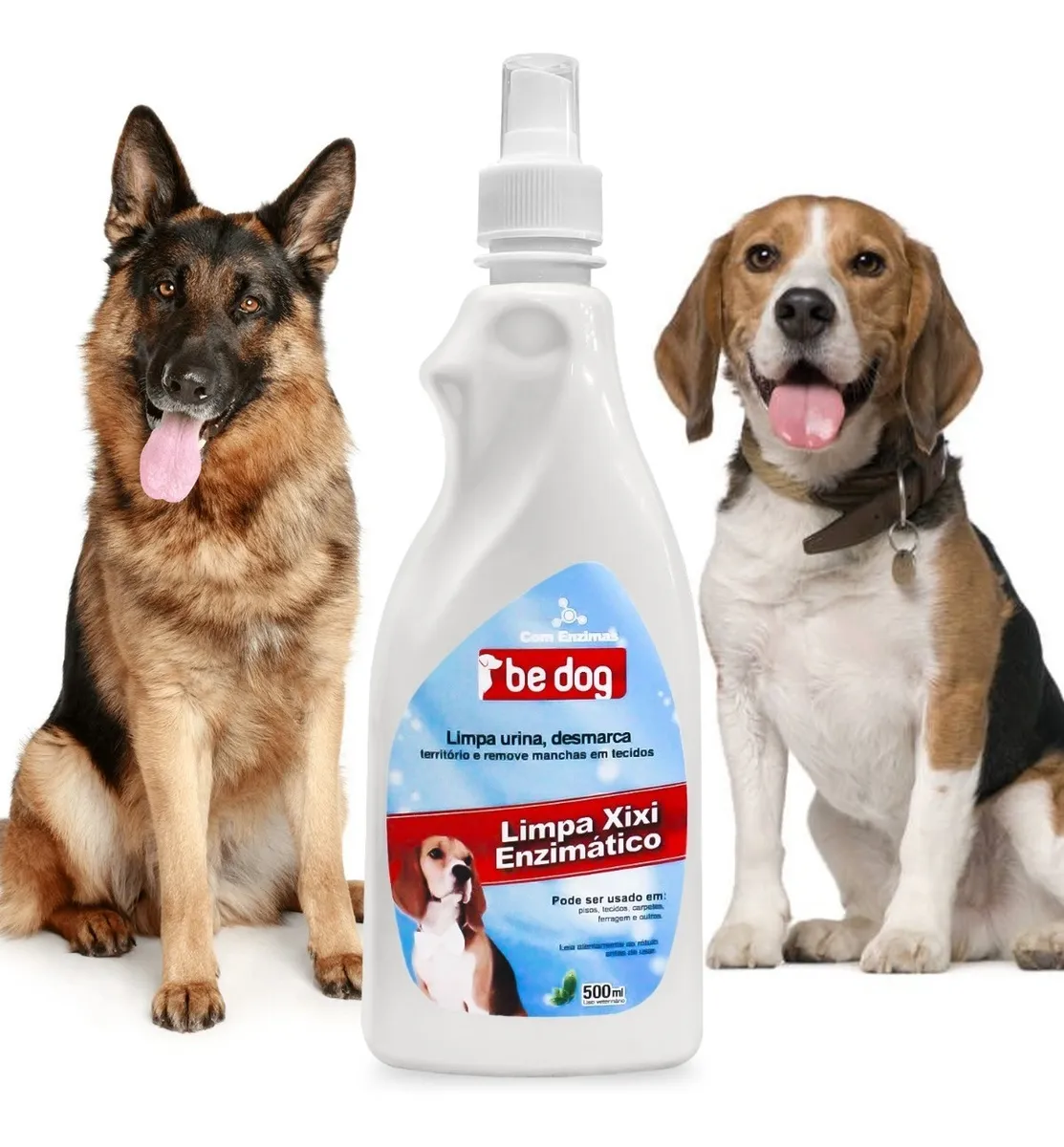 Limpa-Xixi-Enzimatico-Removedor-Desmarca-Territorio-Para-Cachorro-500-Ml-–-Be-Dog Como ensinar o cachorro a fazer xixi no lugar certo em 3 dias