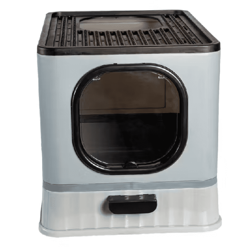 Caixa-de-Areia-Autolimpante-Economica-Premium Seu gato faz xixi fora da caixa? Descubra o que está dando errado!