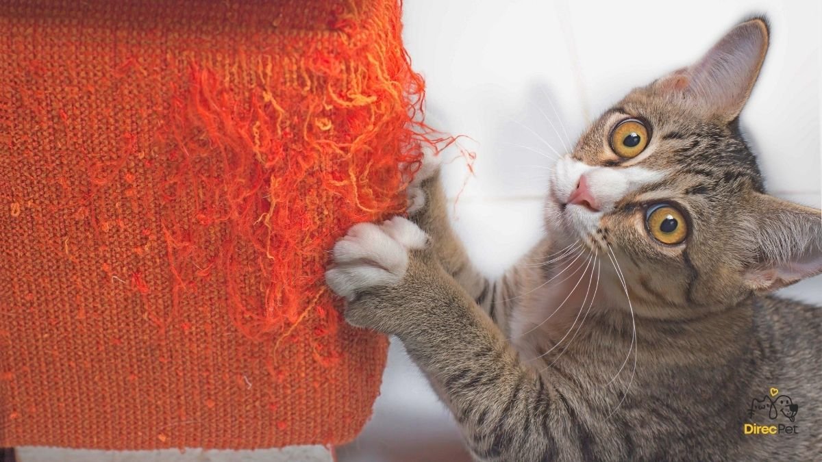 Gato-arranhando-sofa Por que o gato arranha tudo dentro de casa — e como fazer ele parar hoje mesmo!
