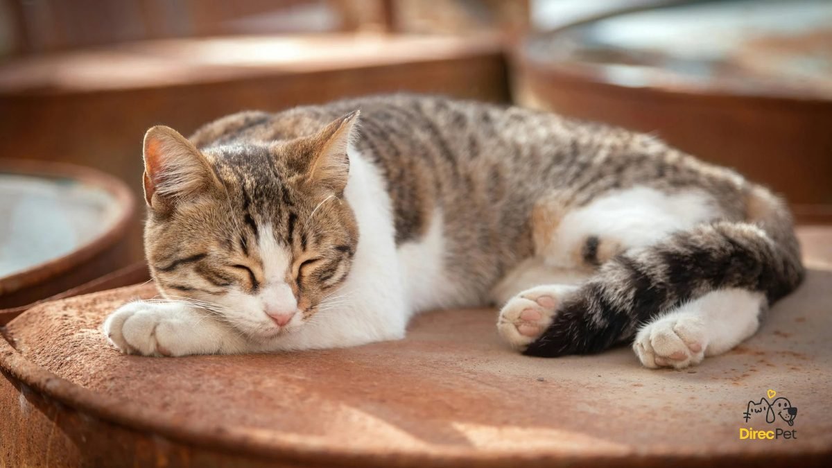Gato-dormindo-em-ambiente-com-iluminacao-suave Pequenas mudanças que deixam o seu gato mais feliz dentro de casa