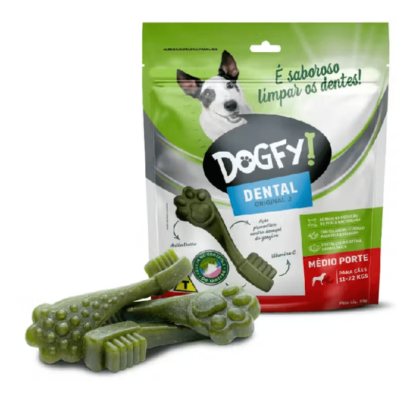 Petisco-Dental-Natural Como acabar com o mau hálito do cachorro de forma natural e eficaz