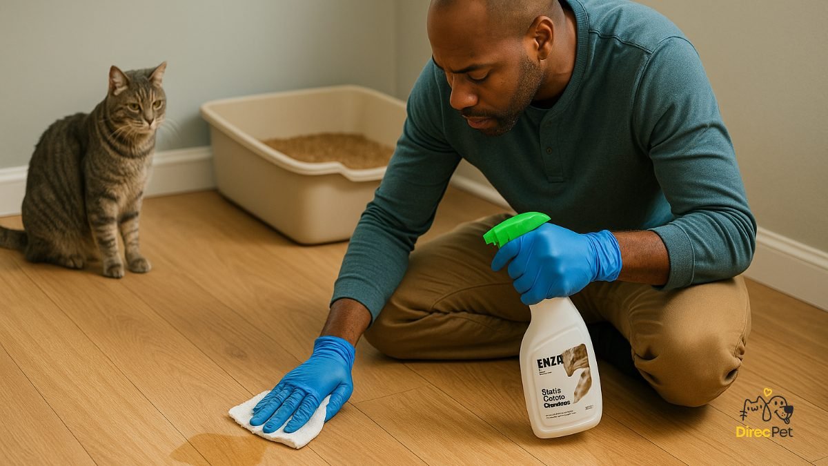 o-gato-fez-xixi-fora-da-caixa-com-produto-enzimatico Seu gato faz xixi fora da caixa? Descubra o que está dando errado!